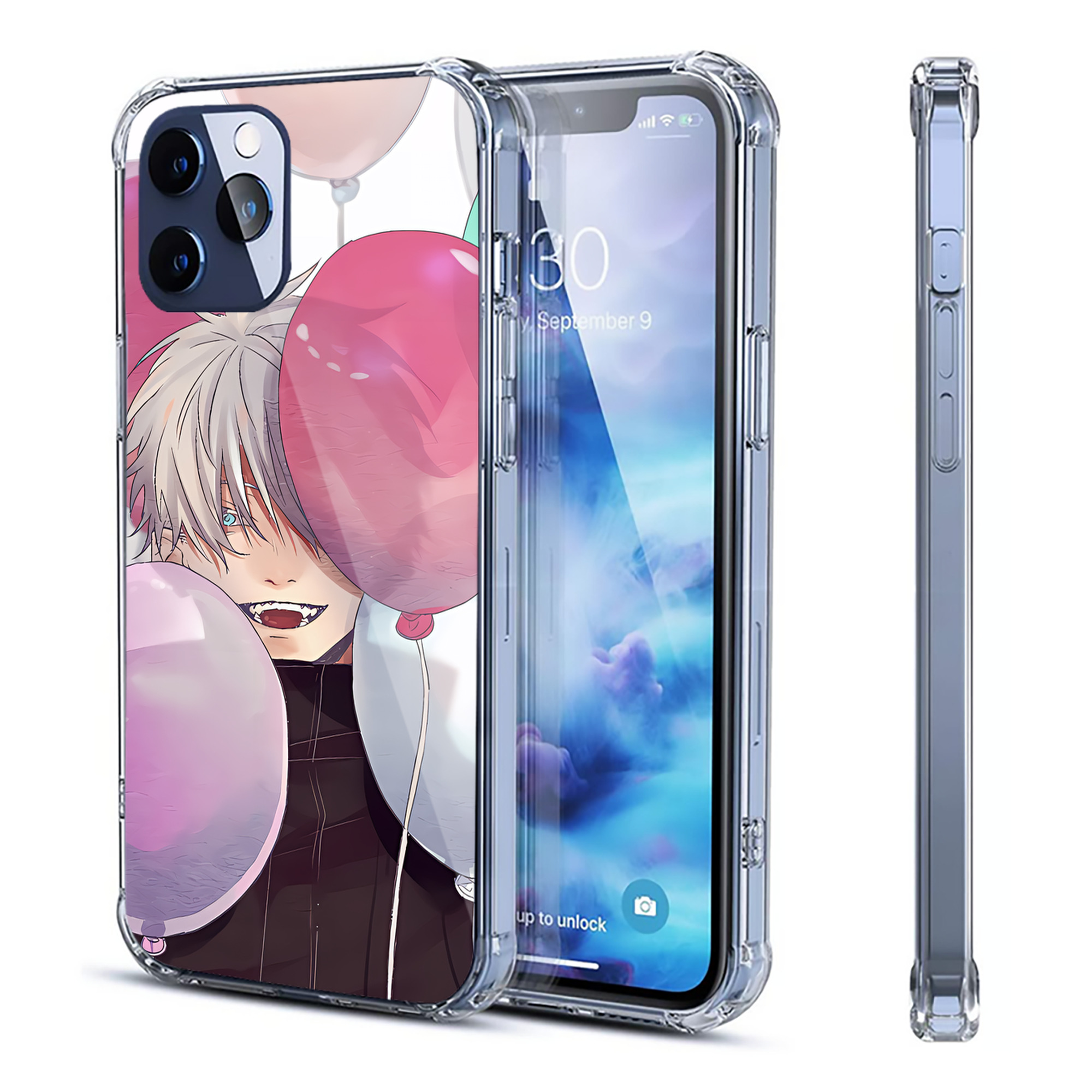 （画像用） SPY×FAMILY间谍家家酒 【iPhone 12シリーズ対応】透明スマホケース（クリアソフトケース）